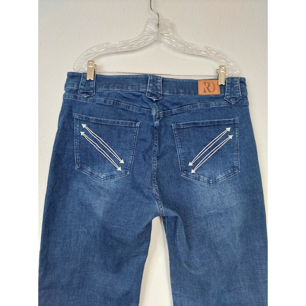 Ranch Dress'n Yoakum Trousers Arrow Pocket Bootcut Western Denim Jeans Size XL - Picture 6 of 10